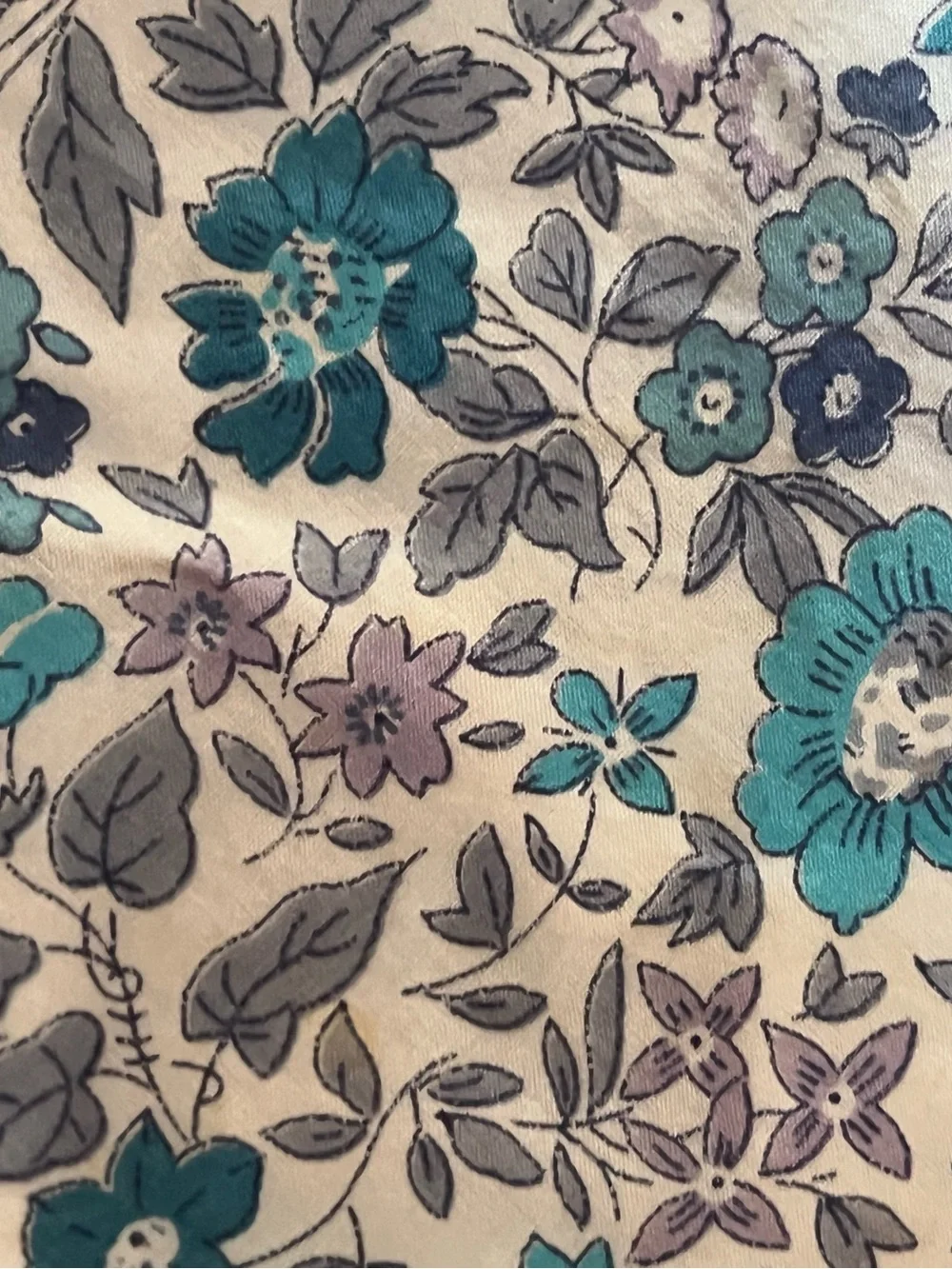 Liberty of London Floral Print Tana Lawn Cotton Neck TIe